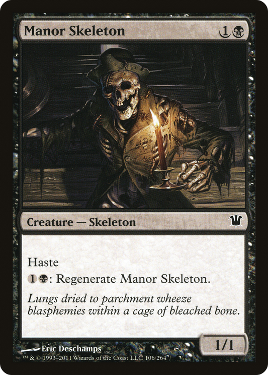 Manor Skeleton (ISD-106) (Foil)