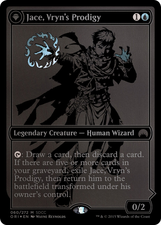 Jace, Vryn's Prodigy // Jace, Telepath Unbound (MEDIA-060) (Foil)