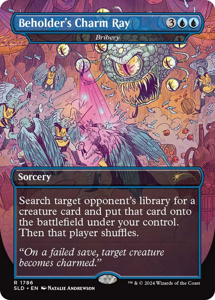 Beholder's Charm Ray / Bribery (SLD-1786) (Borderless)