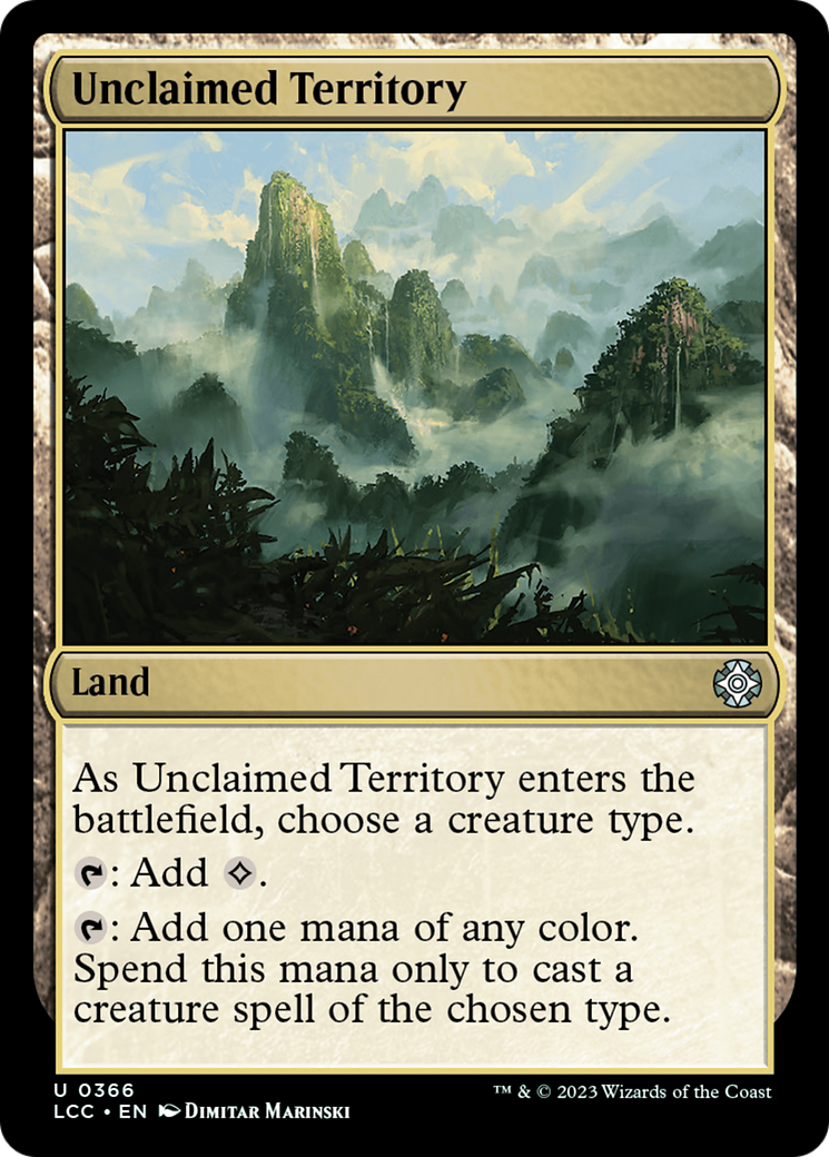 Unclaimed Territory (LCC-366)
