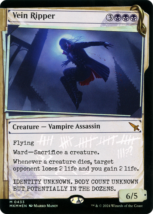 Vein Ripper (MKM-433) (Showcase) (Invisible Ink) (Foil)