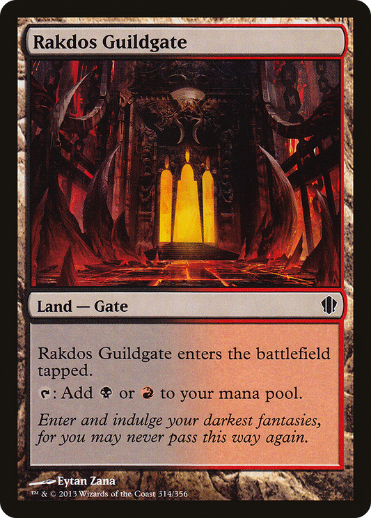 Rakdos Guildgate (C13-314)
