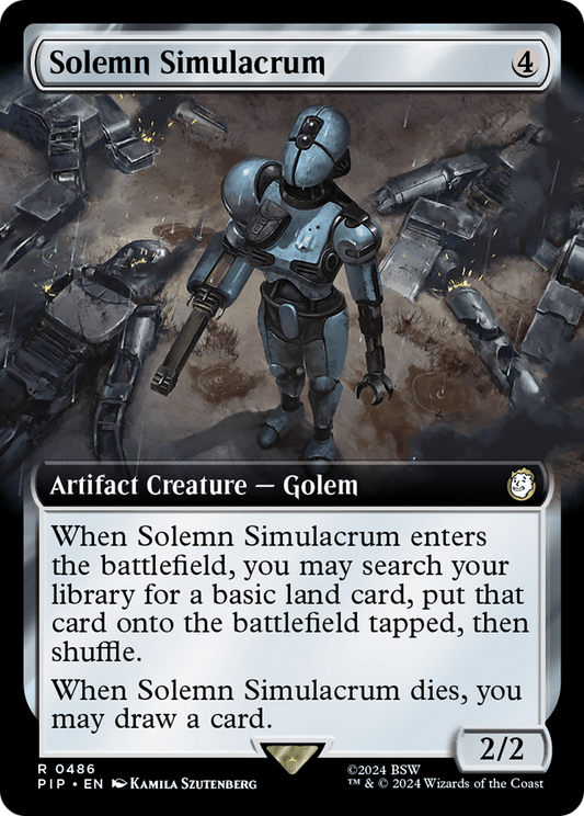 Solemn Simulacrum (PIP-486) (Extended Art) (Foil)