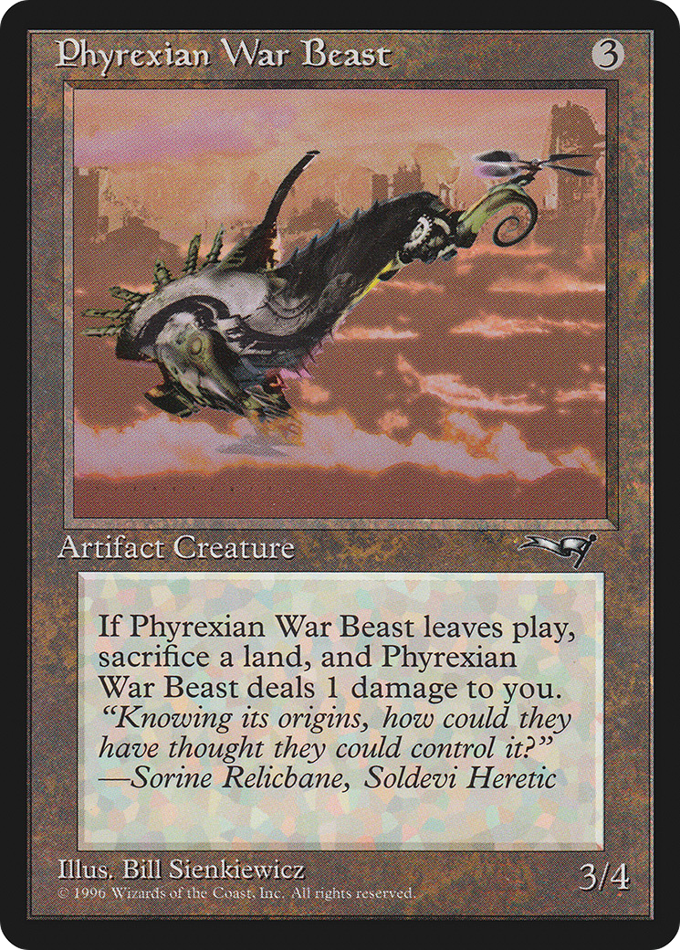Phyrexian War Beast (ALL-127B)