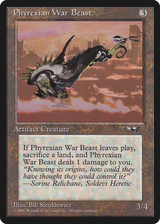 Phyrexian War Beast (ALL-127B)