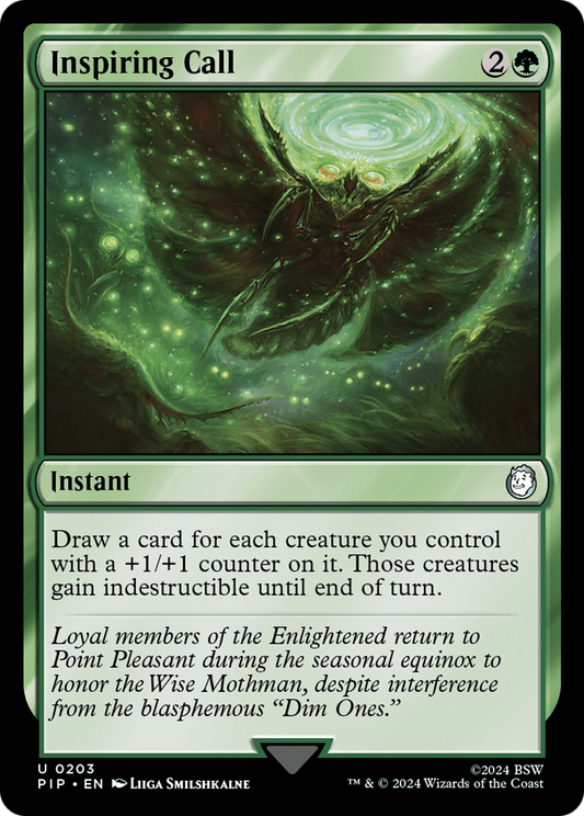 Inspiring Call (PIP-203) (Foil)