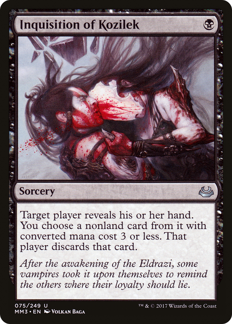 Inquisition of Kozilek (MM3-075) (Foil)