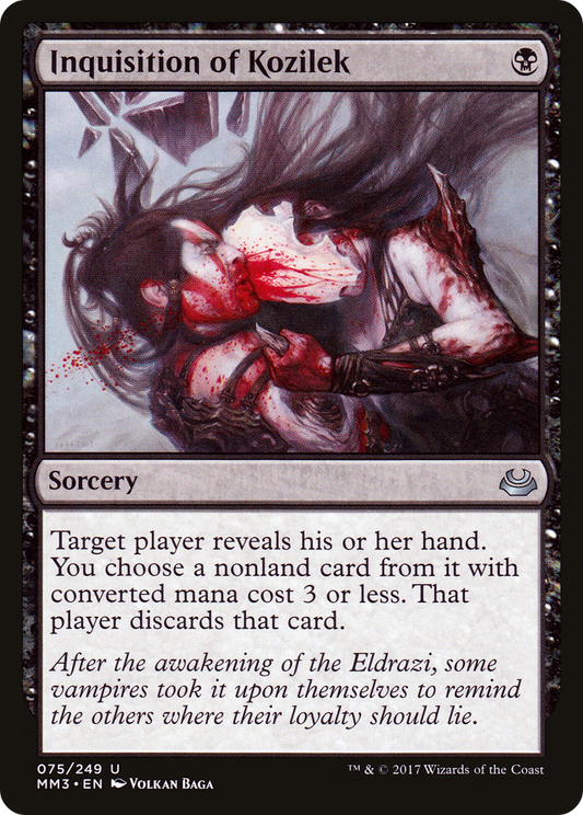 Inquisition of Kozilek (MM3-075) (Foil)