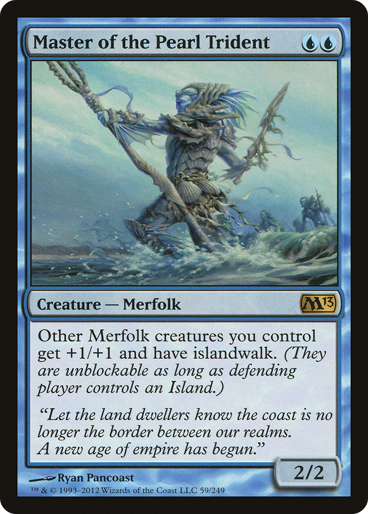 Master of the Pearl Trident (M13-059) (Foil)