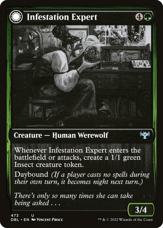Infestation Expert // Infested Werewolf (DBL-473)