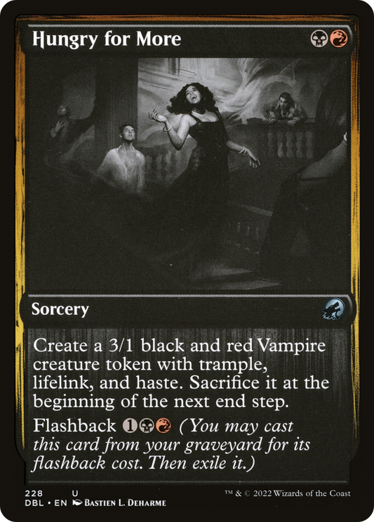 Hungry for More (DBL-228) (Foil)