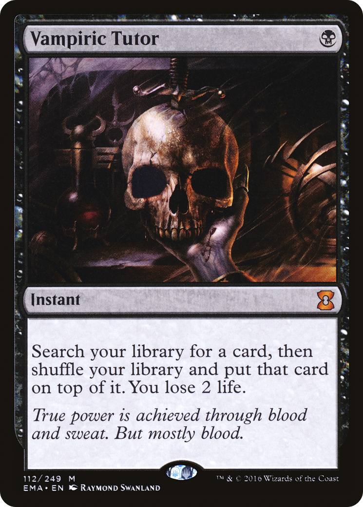 Vampiric Tutor (EMA-112) (Foil)