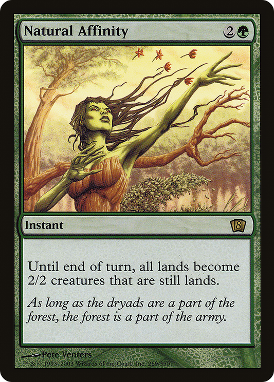 Natural Affinity (8ED-269★) (Foil)