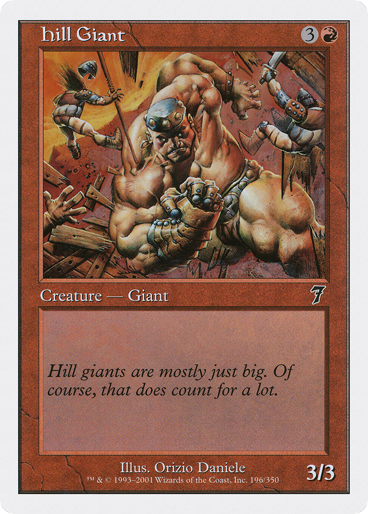 Hill Giant (7ED-196)