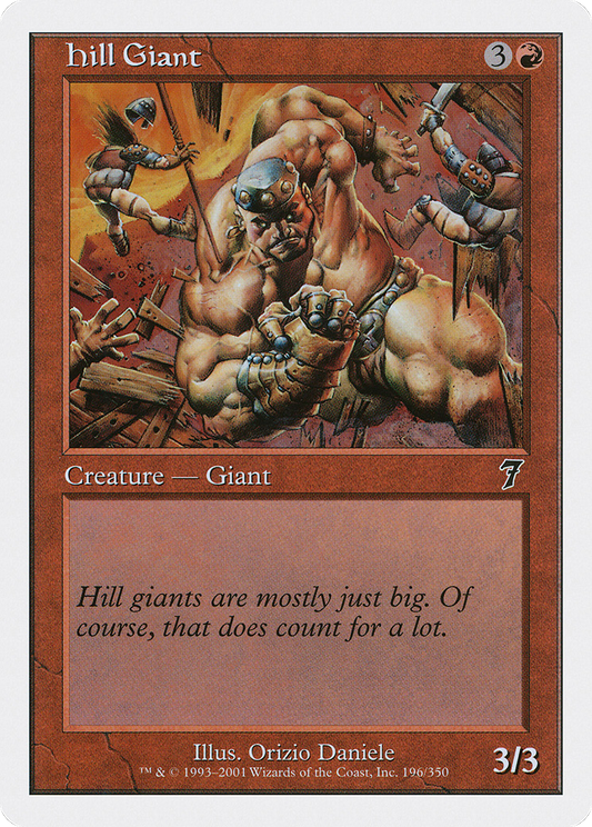 Hill Giant (7ED-196)