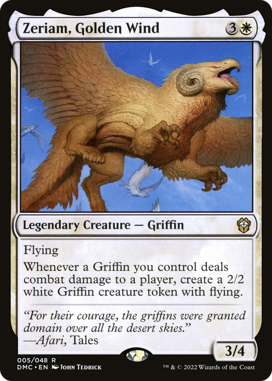 Zeriam, Golden Wind (DMC-005)