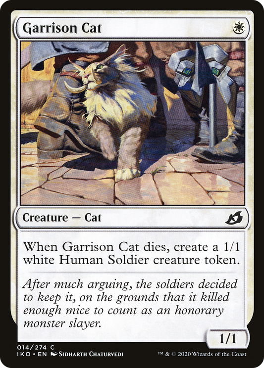 Garrison Cat (IKO-014) (Foil)