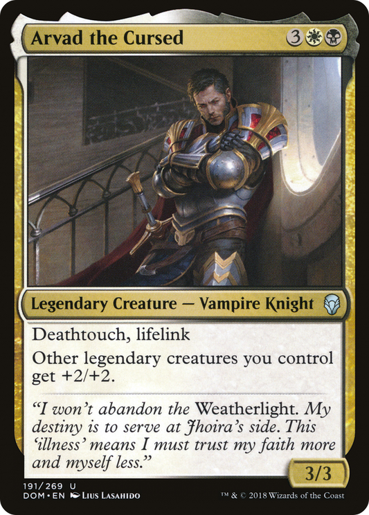 Arvad the Cursed (DOM-191) (Foil)