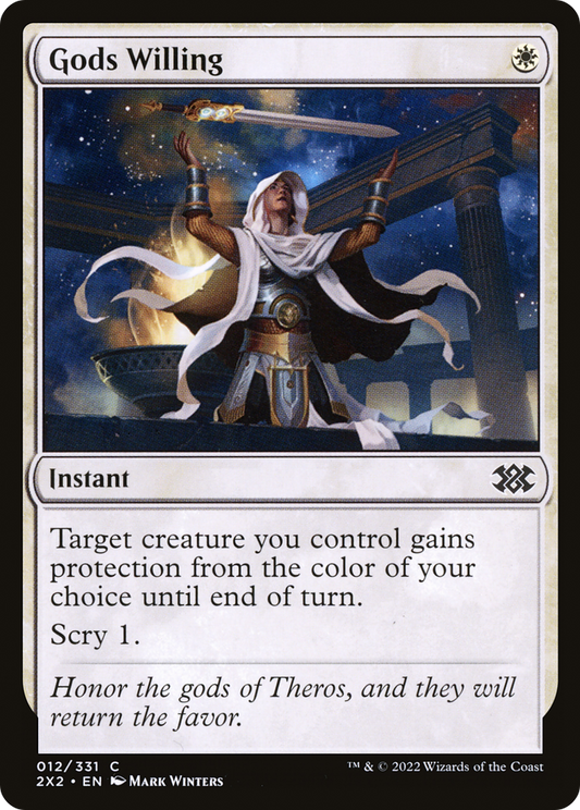 Gods Willing (2X2-012) (Foil)