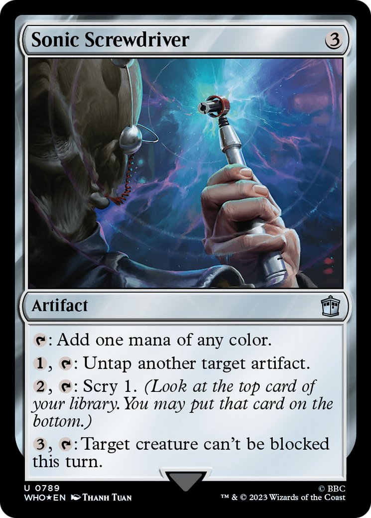 Sonic Screwdriver (WHO-789) (Surge) (Foil)
