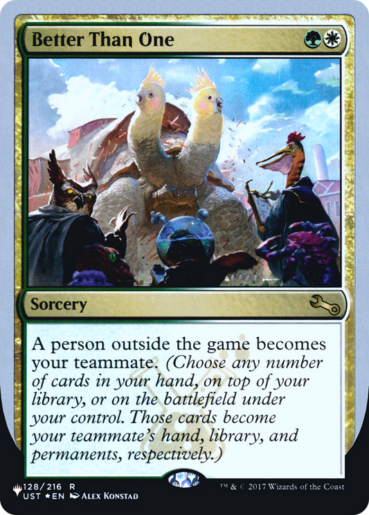 Better Than One (LIST-044) (Foil)