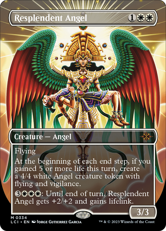 Resplendent Angel (LCI-334) (Borderless) (Foil)