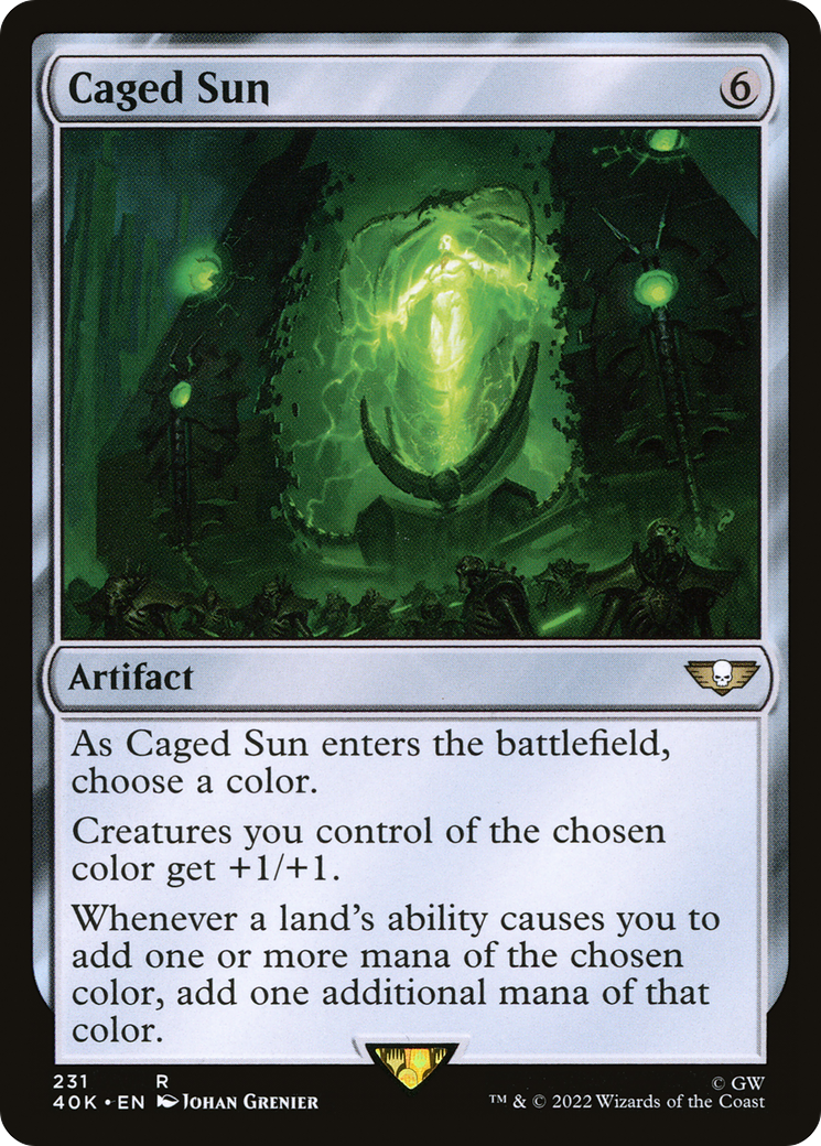 Caged Sun (40K-231)