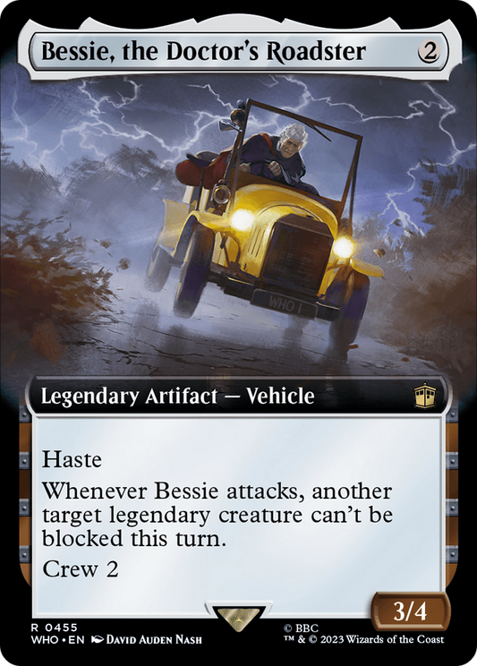 Bessie, the Doctor's Roadster (WHO-455) (Extended Art)