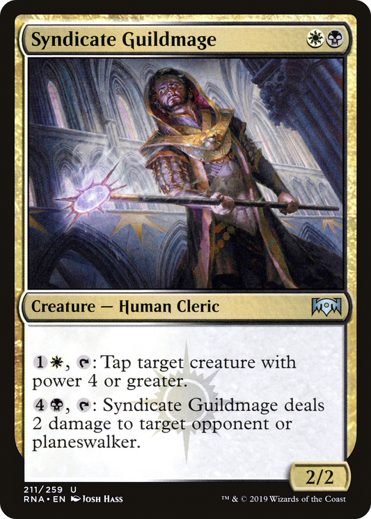Syndicate Guildmage (RNA-211) (Foil)