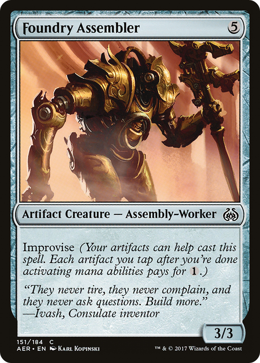 Foundry Assembler (AER-151) (Foil)