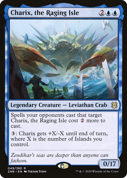 Charix, the Raging Isle (ZNR-049) (Foil)