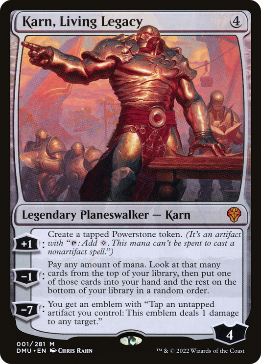 Karn, Living Legacy (DMU-001)