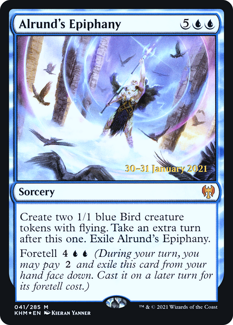 Alrund's Epiphany (PRE-41S) (Foil)