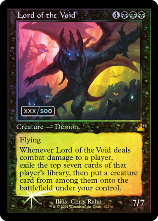 Lord of the Void (RVR-327Z) (Foil) (Serialized)