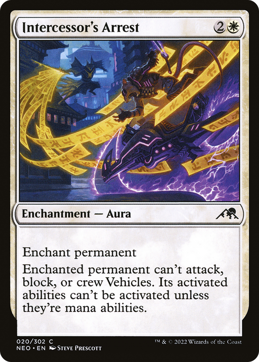 Intercessor's Arrest (NEO-020) (Foil)