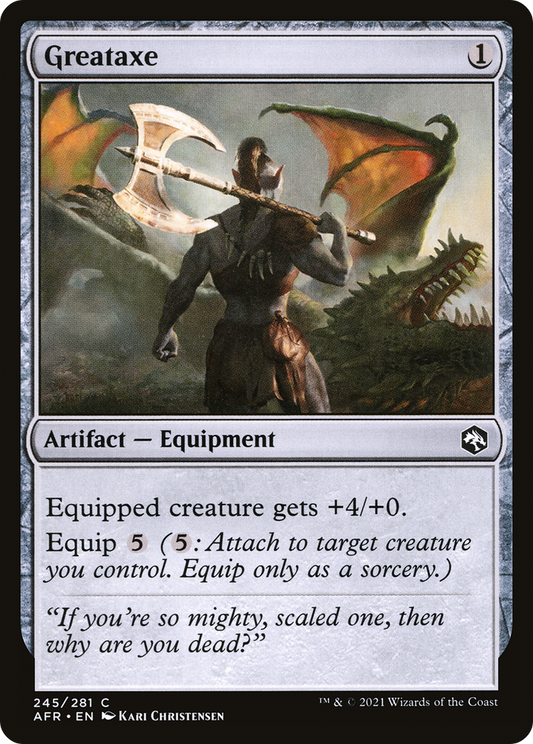 Greataxe (AFR-245) (Foil)