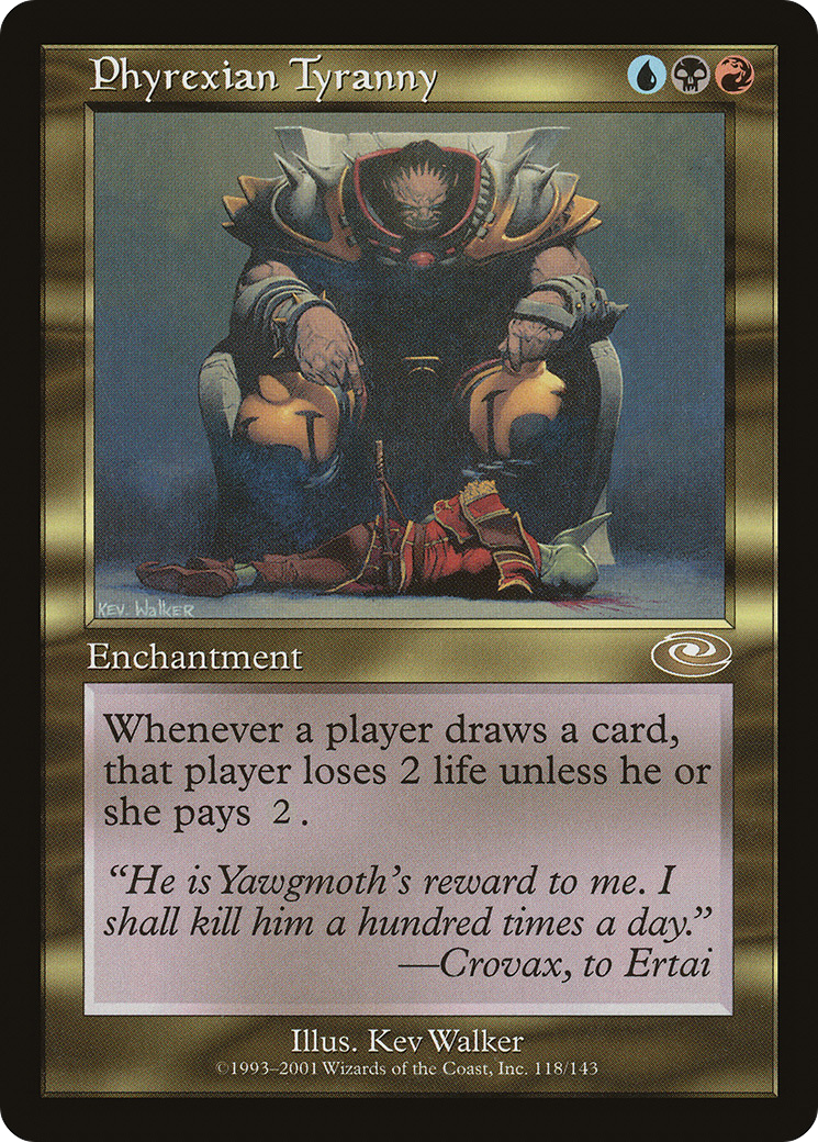 Phyrexian Tyranny (PLS-118) (Foil)