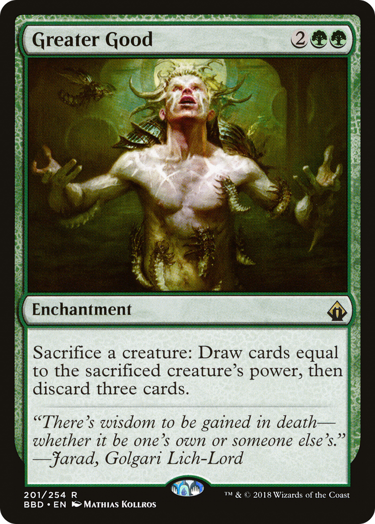 Greater Good (BBD-201) (Foil)