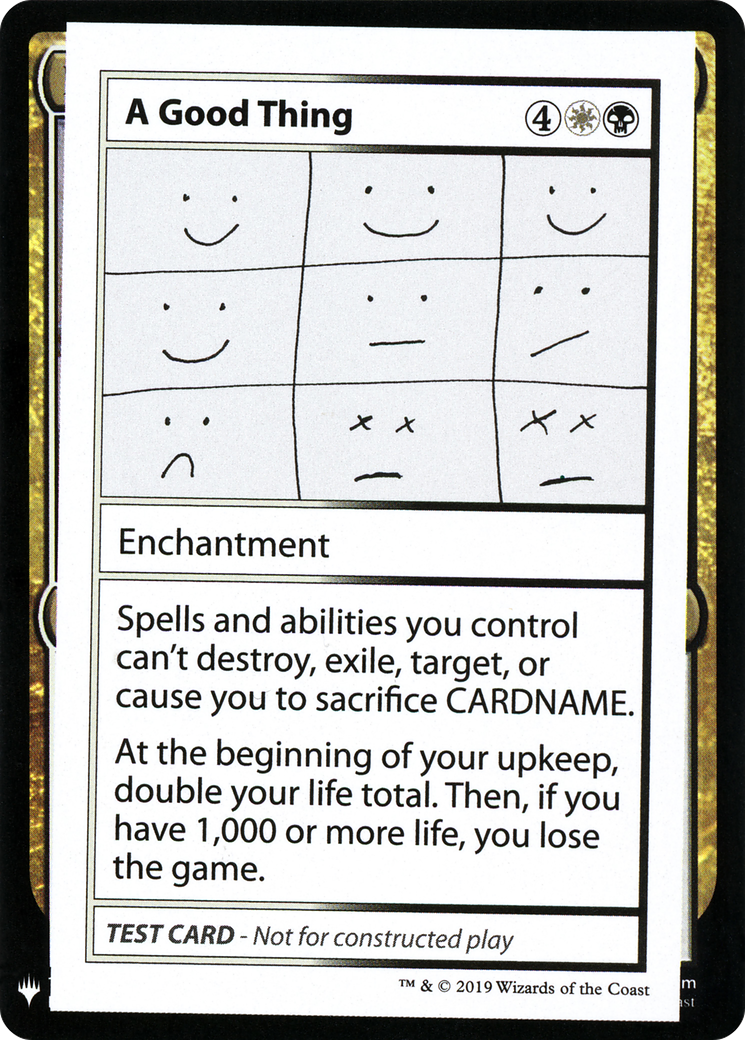 A Good Thing (CMB1-086)