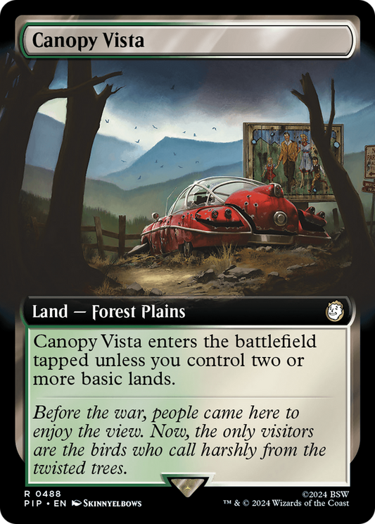 Canopy Vista (PIP-488) (Extended Art) (Foil)