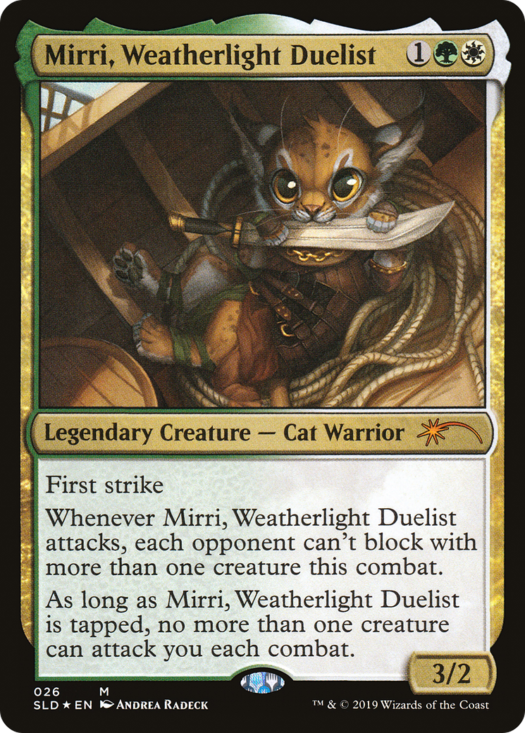 Mirri, Weatherlight Duelist (SLD-026) (Foil)