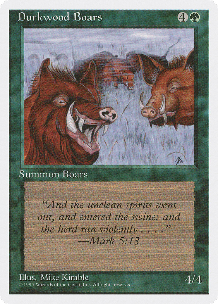 Durkwood Boars (4ED-241)