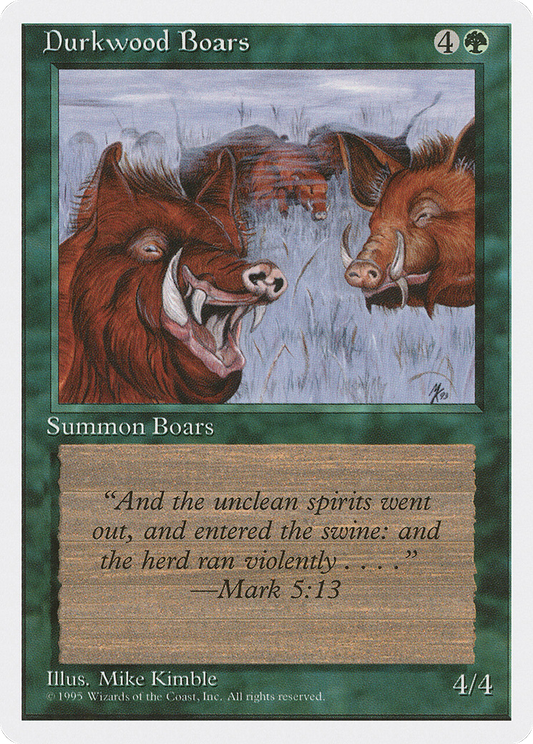 Durkwood Boars (4ED-241)