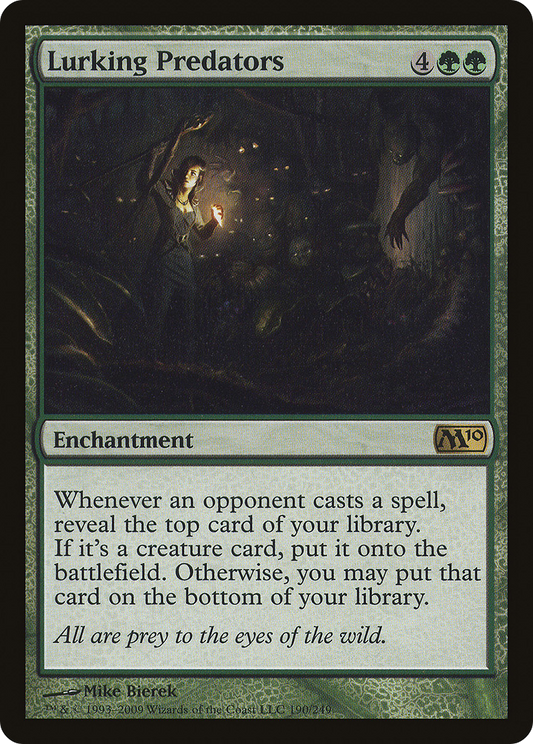 Lurking Predators (M10-190) (Foil)