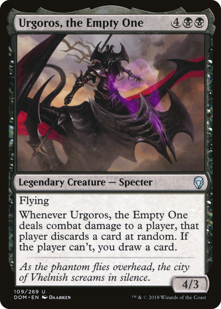 Urgoros, the Empty One (DOM-109) (Foil)