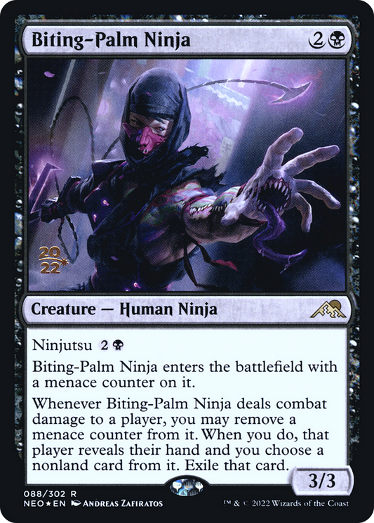Biting-Palm Ninja (PRE-88S) (Foil)