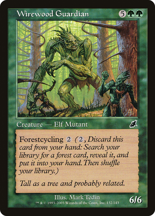 Wirewood Guardian (SCG-132) (Foil)