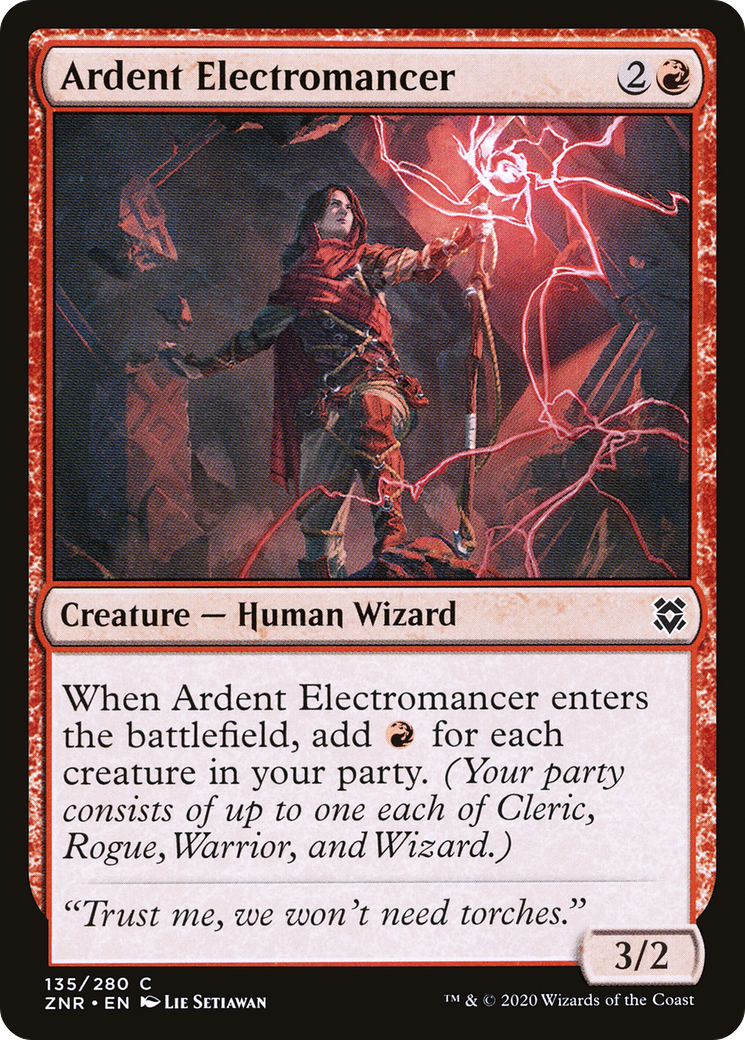 Ardent Electromancer (ZNR-135)