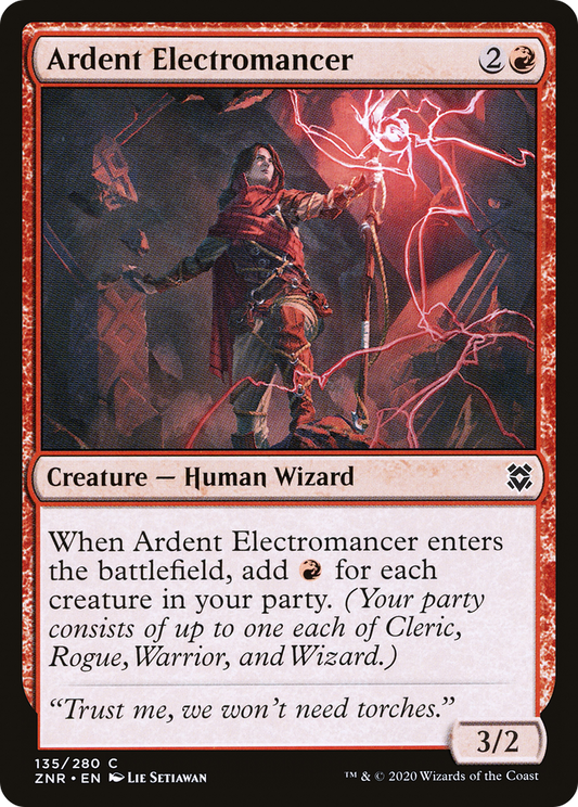 Ardent Electromancer (ZNR-135)