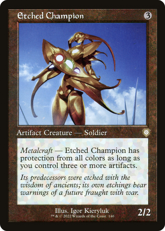 Etched Champion (BRC-140)